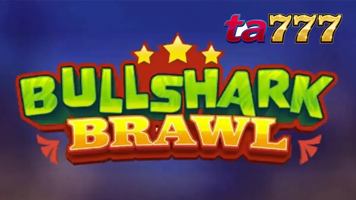 Isang makulay na underwater wrestling ring na may mga shark luchador at mga crates na puno ng multipliers.