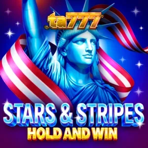 Stars & Stripes Hold and Win mobile interface